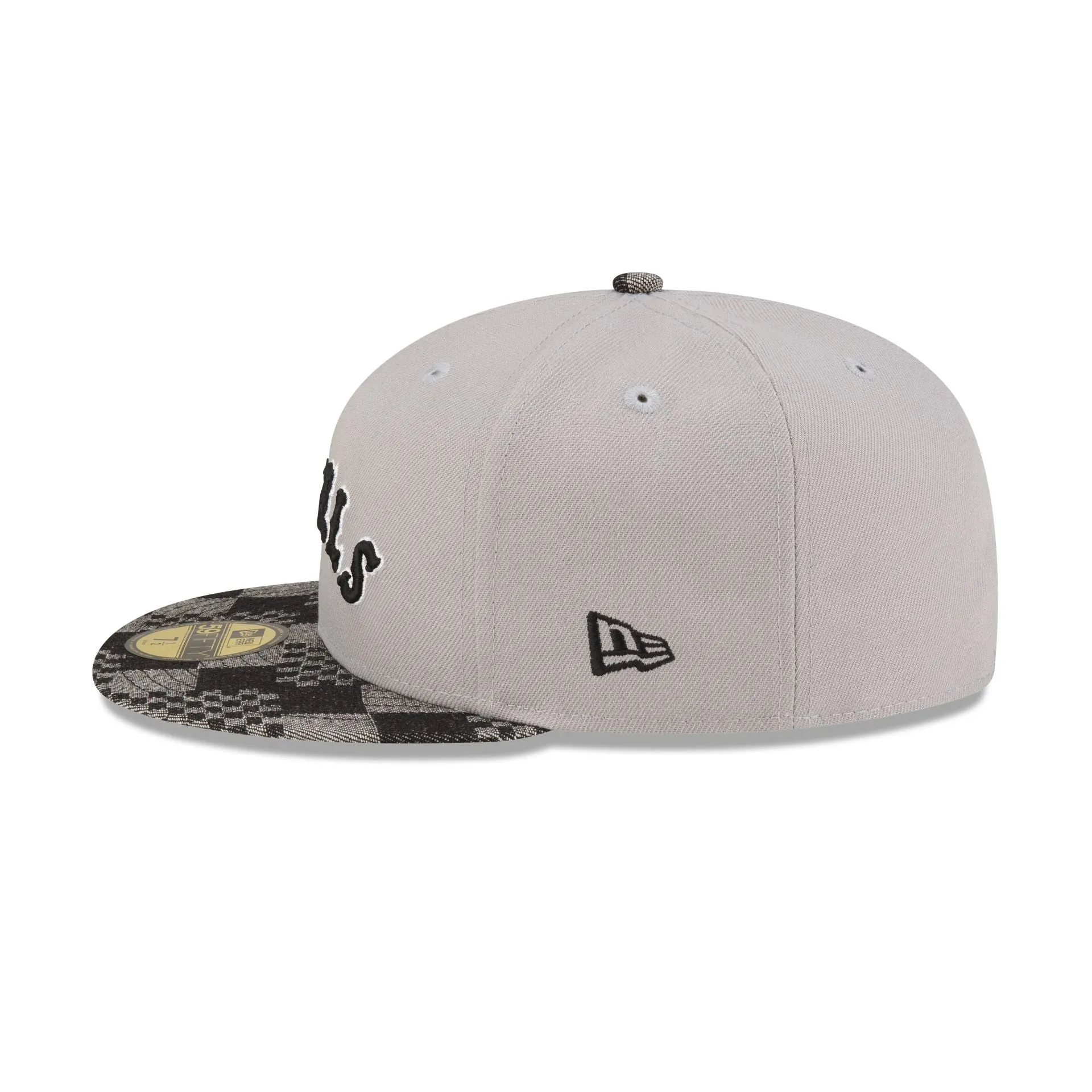 Los Angeles Angels Pattern Denim 59FIFTY Fitted Hat sold by New Era product image thumbnail 5