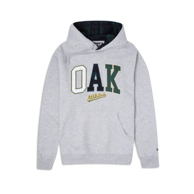 Oakland Athletics Plaid Hoodie sold by New Era