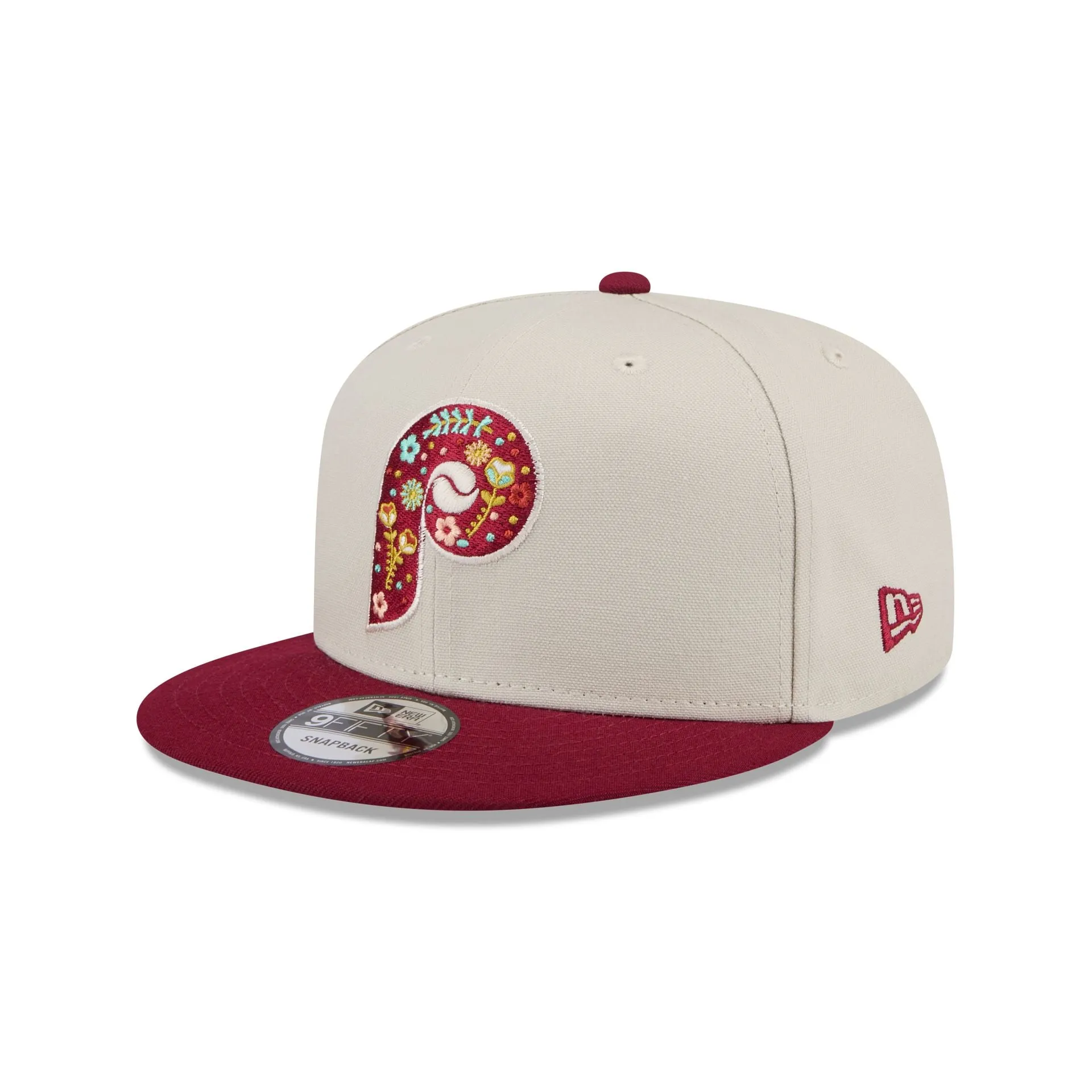 Philadelphia Phillies Floral Fill 9FIFTY Snapback Hat sold by New Era product image thumbnail 3