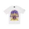 Los Angeles Lakers Sport Classics White T-Shirt sold by New Era