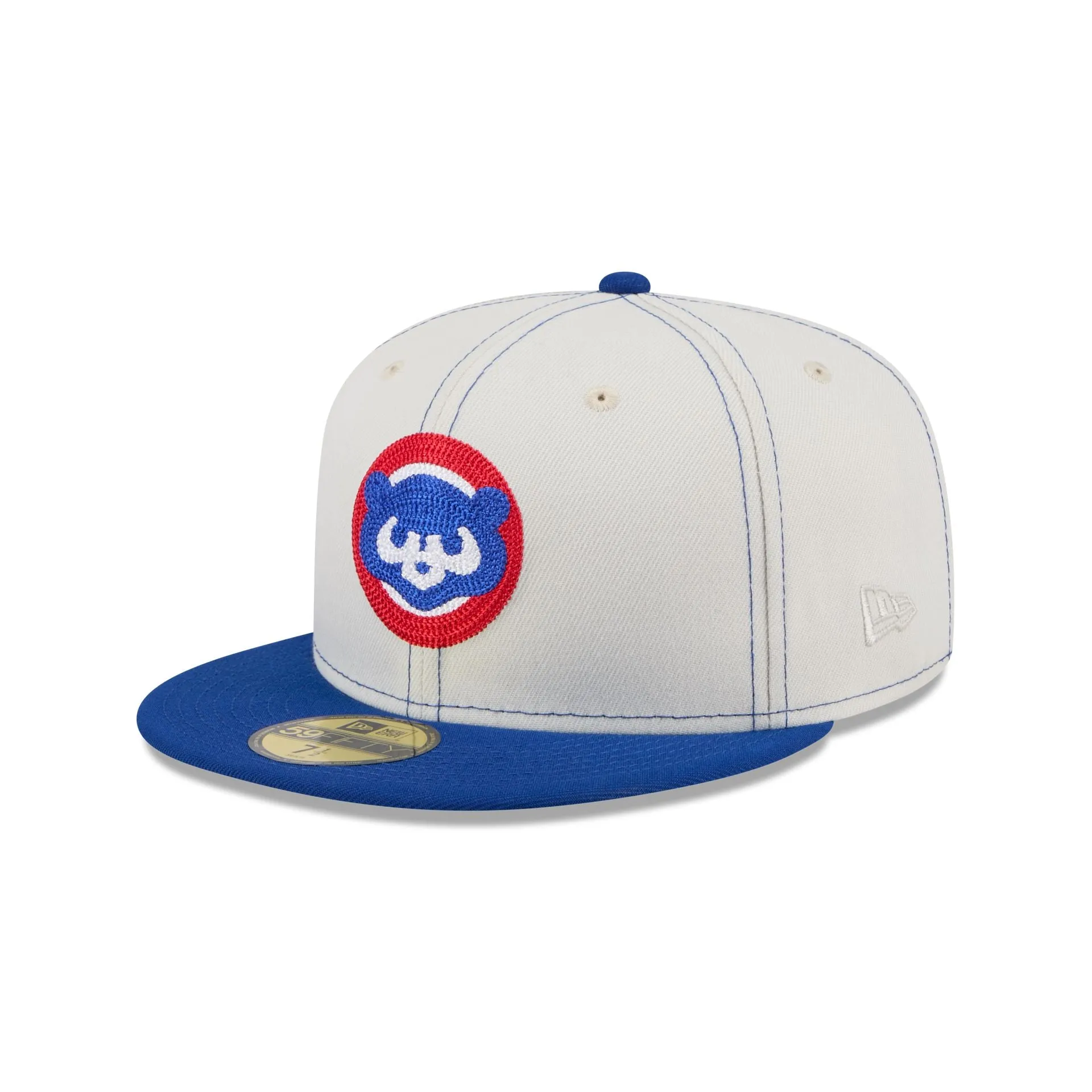 Chicago Cubs Sandy Linen 59FIFTY Fitted Hat sold by New Era