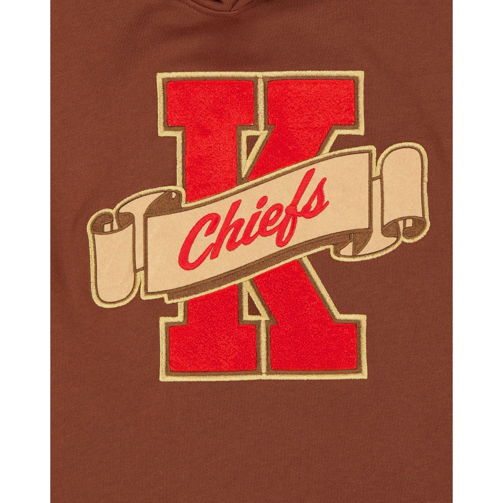 Kansas City Chiefs Letterman Classic Women's Hoodie sold by New Era product image thumbnail 4