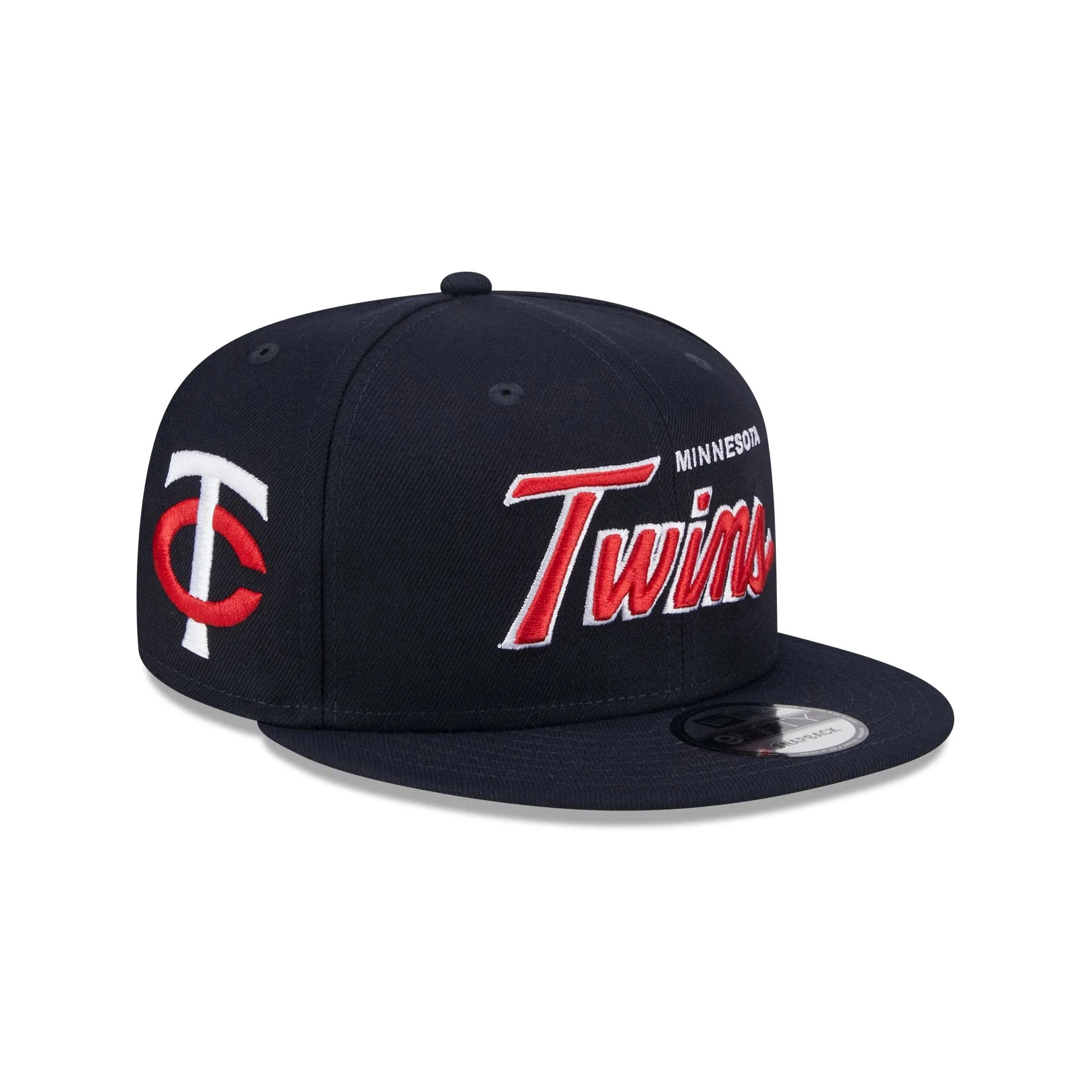 Minnesota Twins Wordmark 9FIFTY Snapback Hat sold by New Era product image thumbnail 3