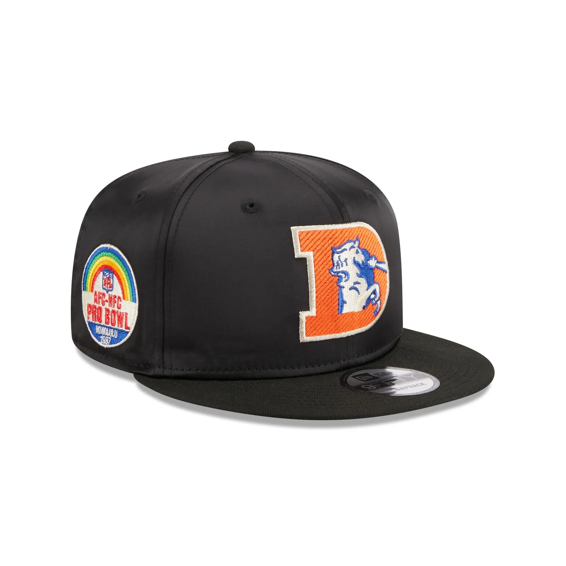 Denver Broncos Satin 9FIFTY Snapback Hat sold by New Era