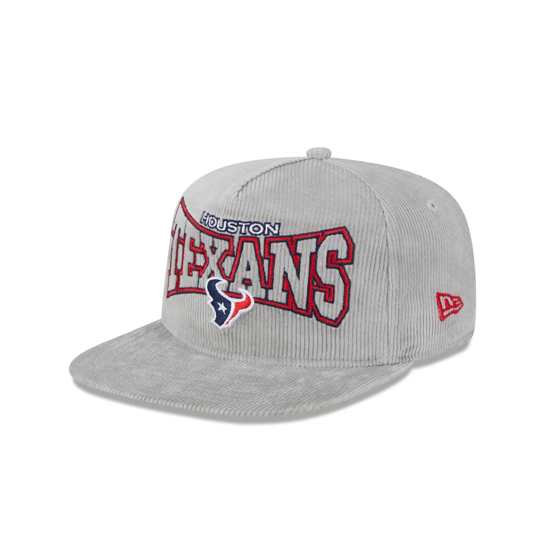 Houston Texans Gray Cord Golfer Hat sold by New Era