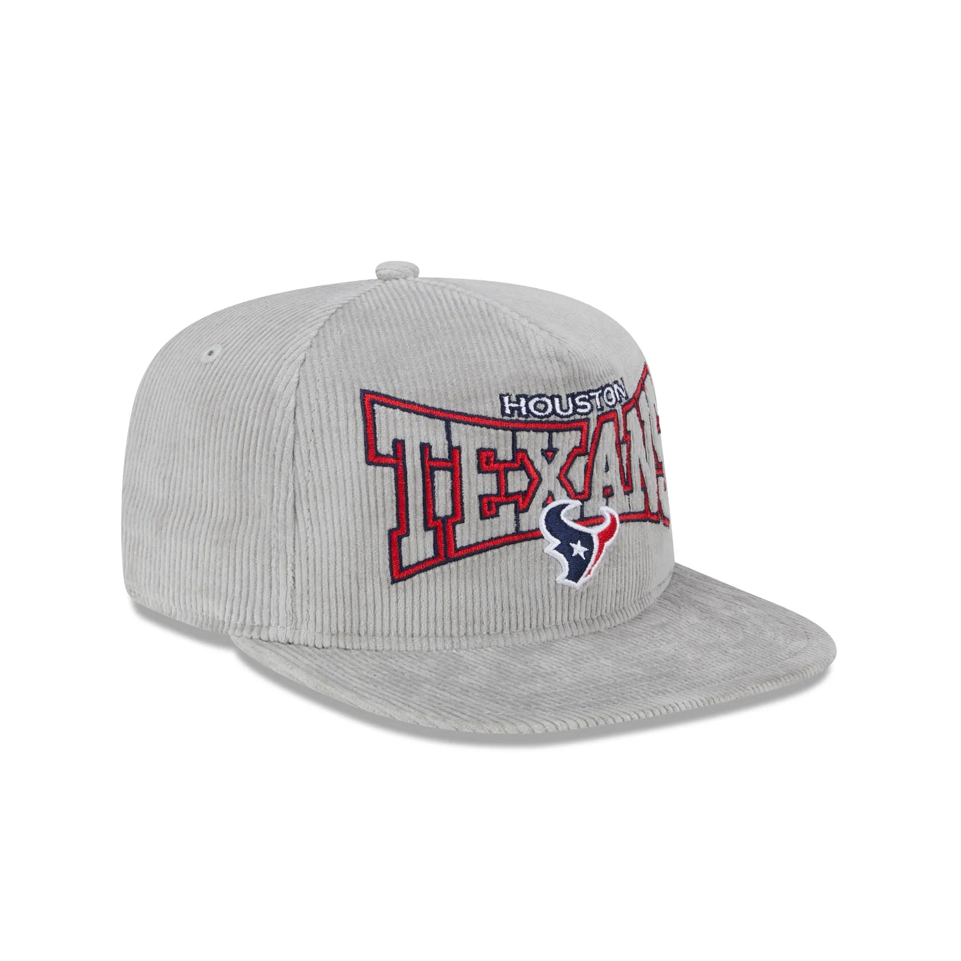 Houston Texans Gray Cord Golfer Hat sold by New Era product image thumbnail 3