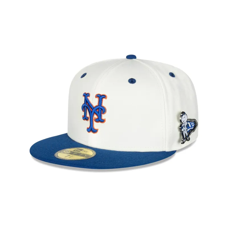 New York Mets Mascot Pin 59FIFTY Fitted Hat sold by New Era
