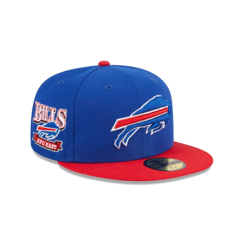 Buffalo Bills Throwback Hidden 59FIFTY Fitted Hat sold by New Era