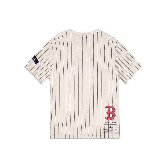 Alpha Industries X Boston Red Sox Striped T-Shirt sold by New Era product image thumbnail 2