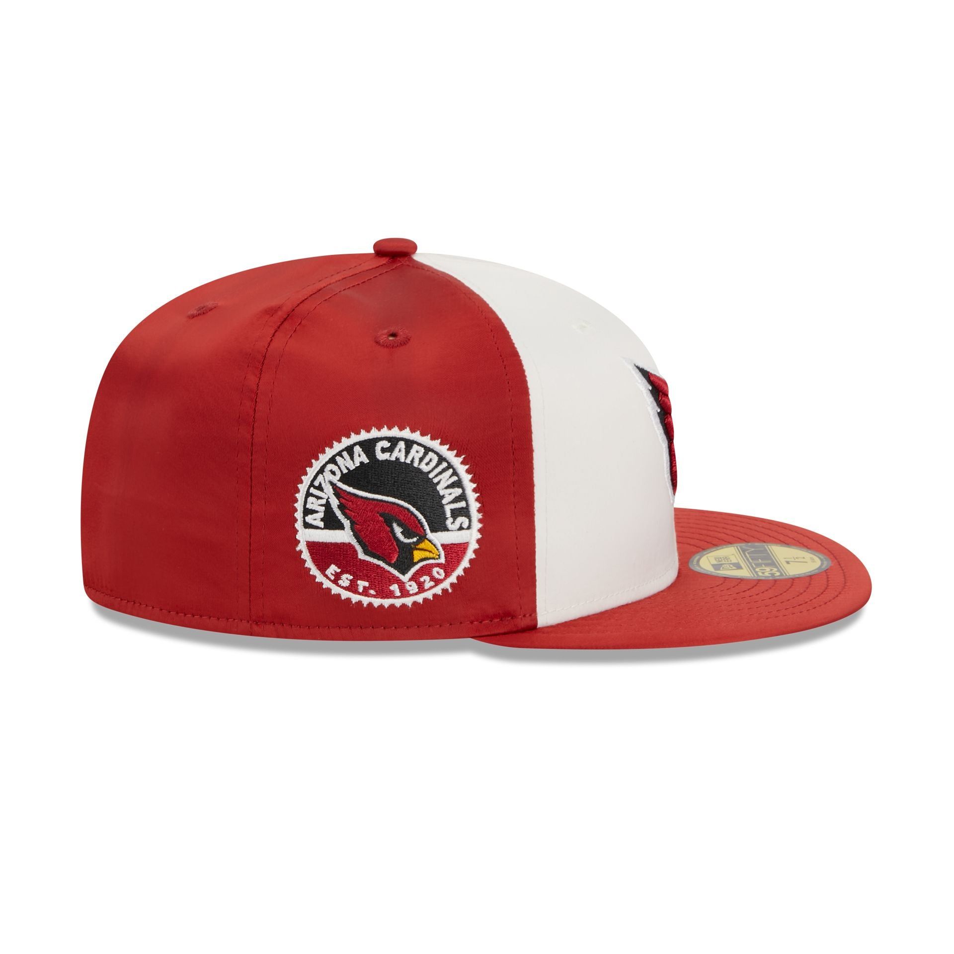 Arizona Cardinals Throwback Satin 59FIFTY Fitted Hat sold by New Era product image thumbnail 4