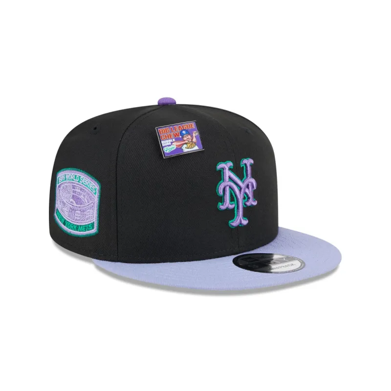 Big League Chew X New York Mets Grape 9FIFTY Snapback Hat sold by New Era