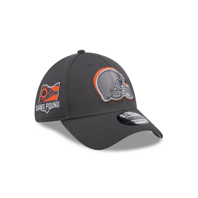 Cleveland Browns 2024 Draft 39THIRTY Stretch Fit Hat sold by New Era