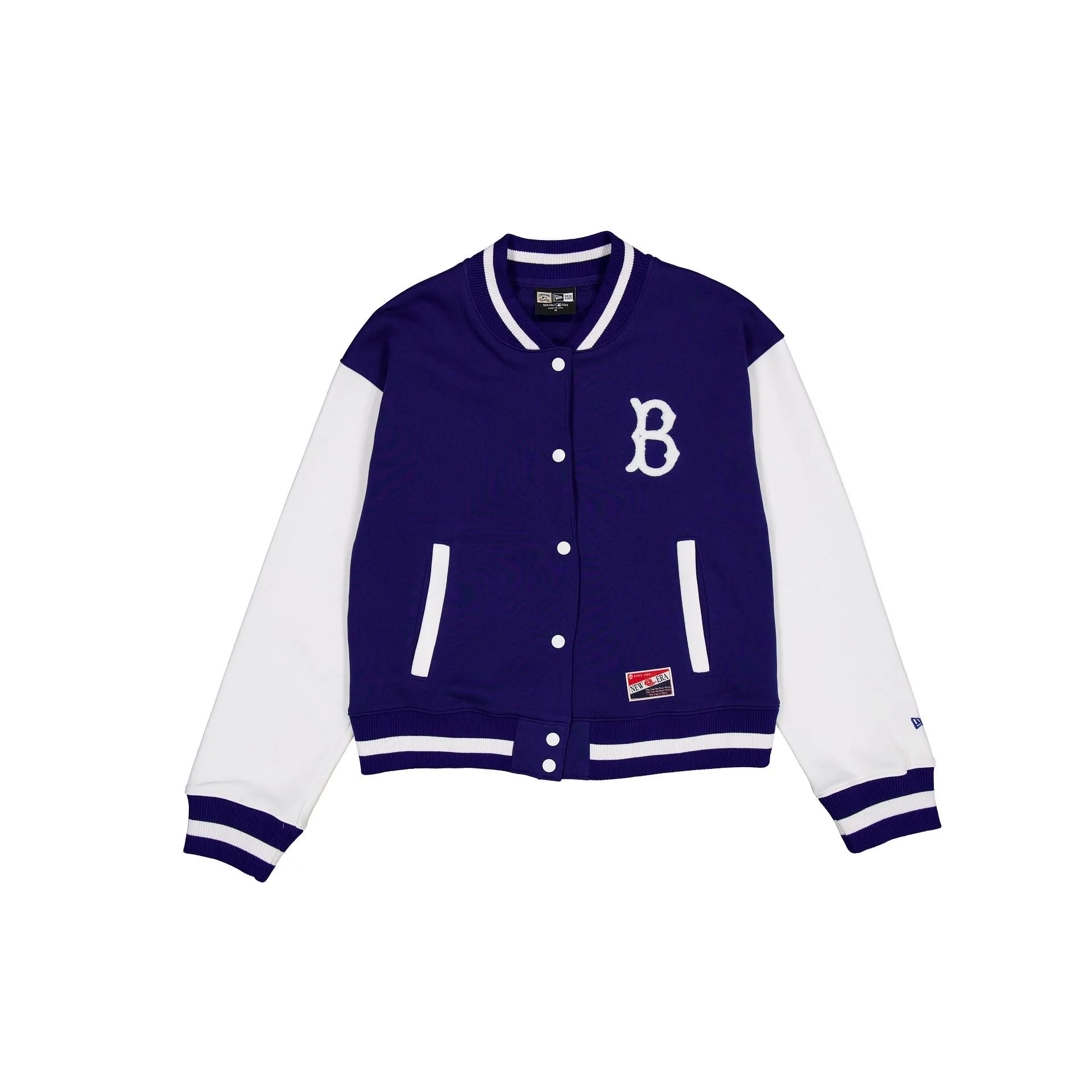 Brooklyn Dodgers Throwback Fleece Women's Jacket sold by New Era