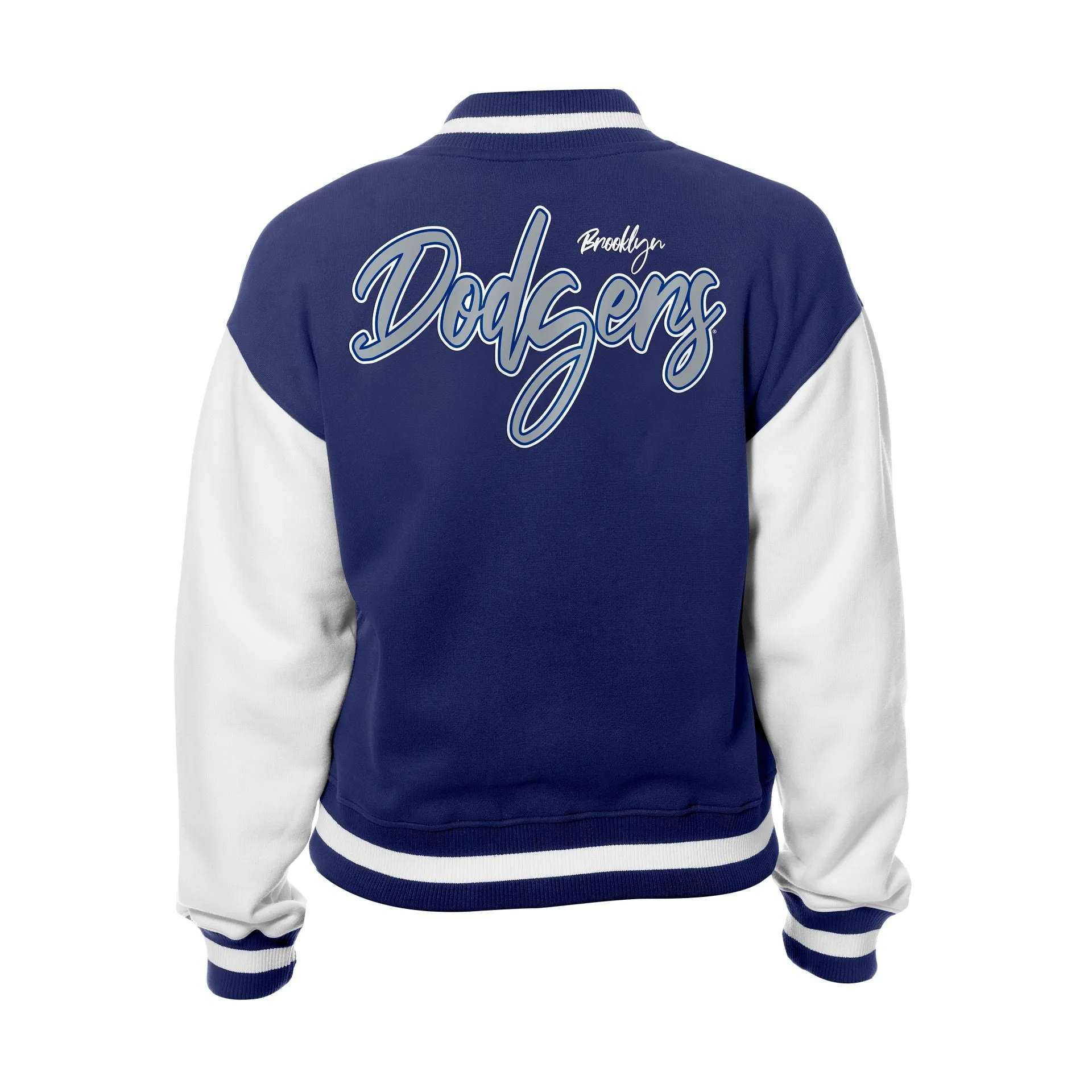 Brooklyn Dodgers Throwback Fleece Women's Jacket sold by New Era product image thumbnail 4