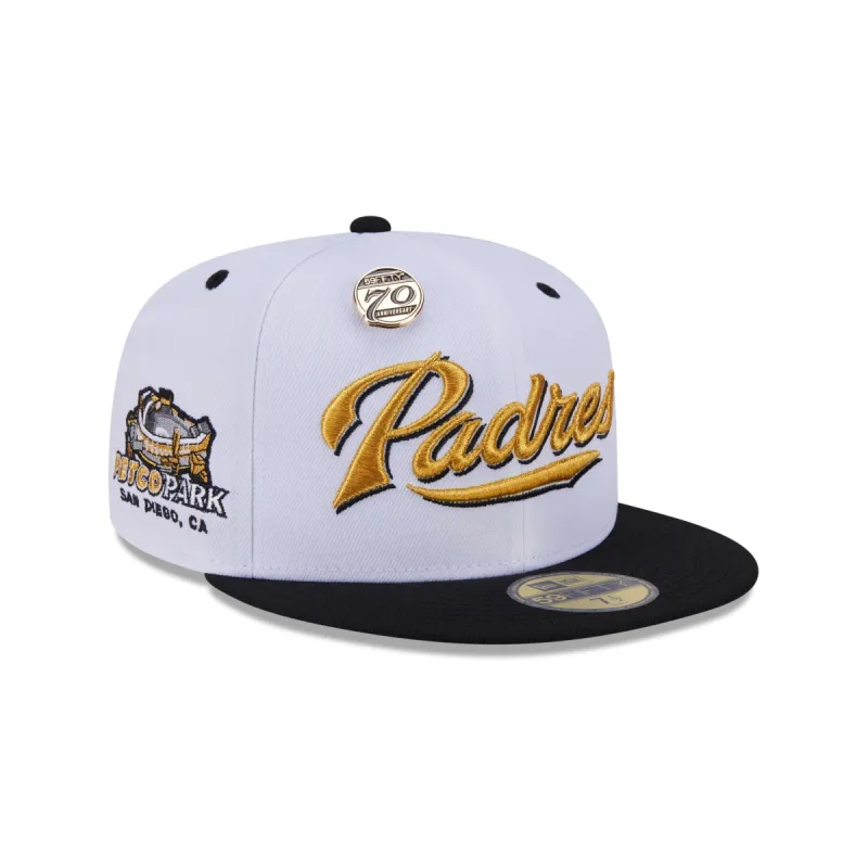 San Diego Padres 70th Anniversary 59FIFTY Fitted Hat sold by New Era