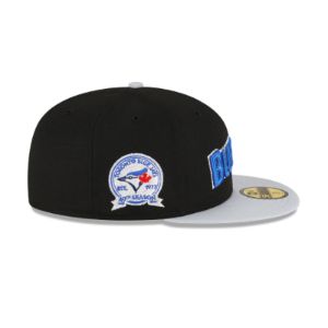Just Caps Gray Visor Toronto Blue Jays 59FIFTY Fitted Hat sold by New Era
