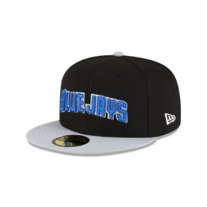 Just Caps Gray Visor Toronto Blue Jays 59FIFTY Fitted Hat sold by New Era