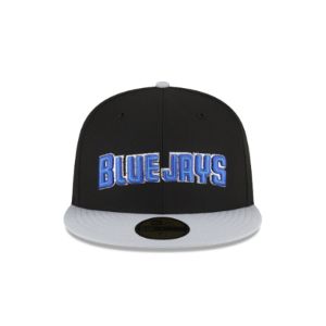 Just Caps Gray Visor Toronto Blue Jays 59FIFTY Fitted Hat sold by New Era