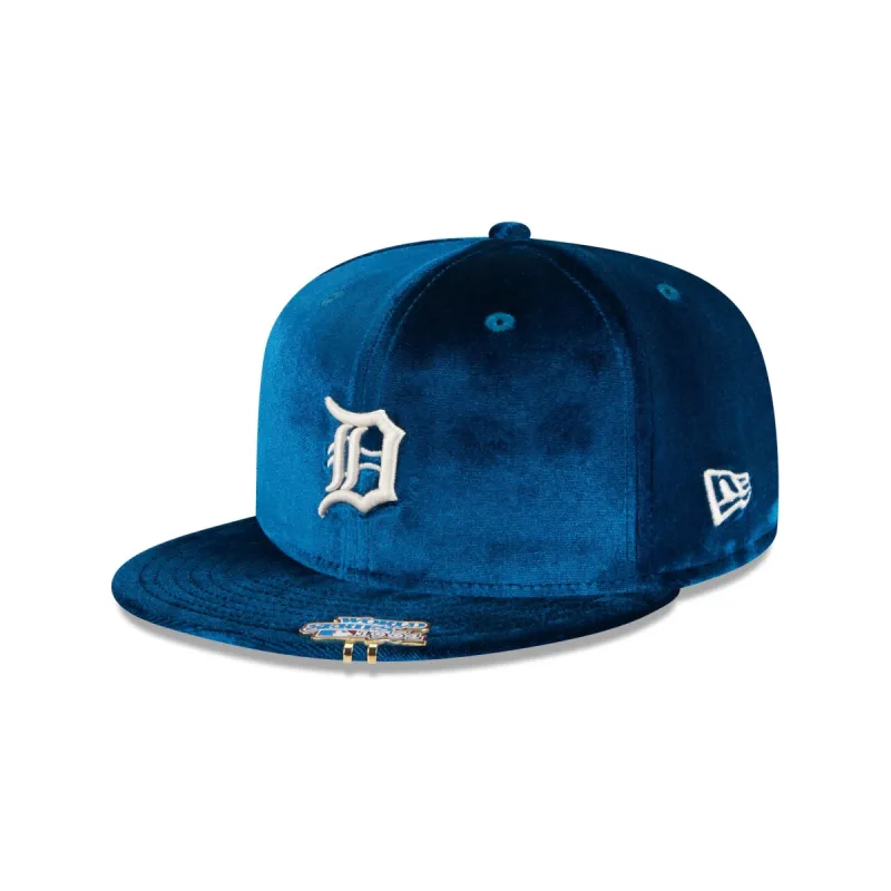 Detroit Tigers Velvet Visor Clip 59FIFTY Fitted Hat sold by New Era