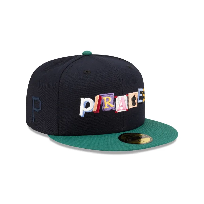 Just Caps Note Pack Pittsburgh Pirates 59FIFTY Fitted Hat sold by New Era