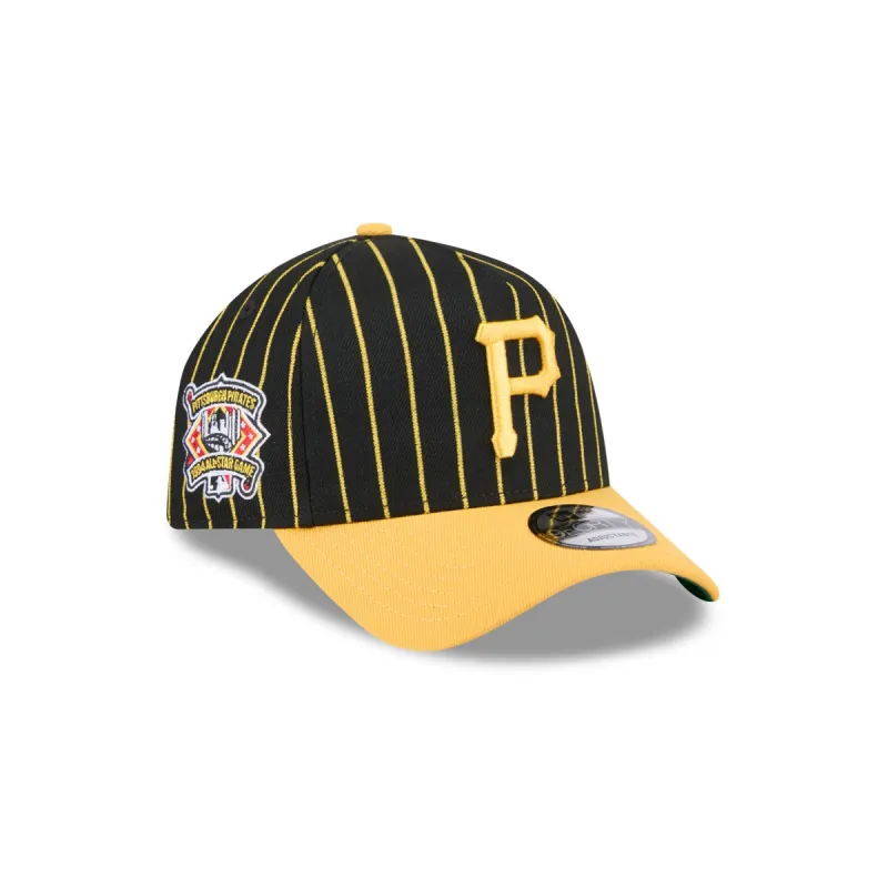 Pittsburgh Pirates All-Star Game Pack Pinstripe 9FORTY A-Frame Snapback Hat sold by New Era
