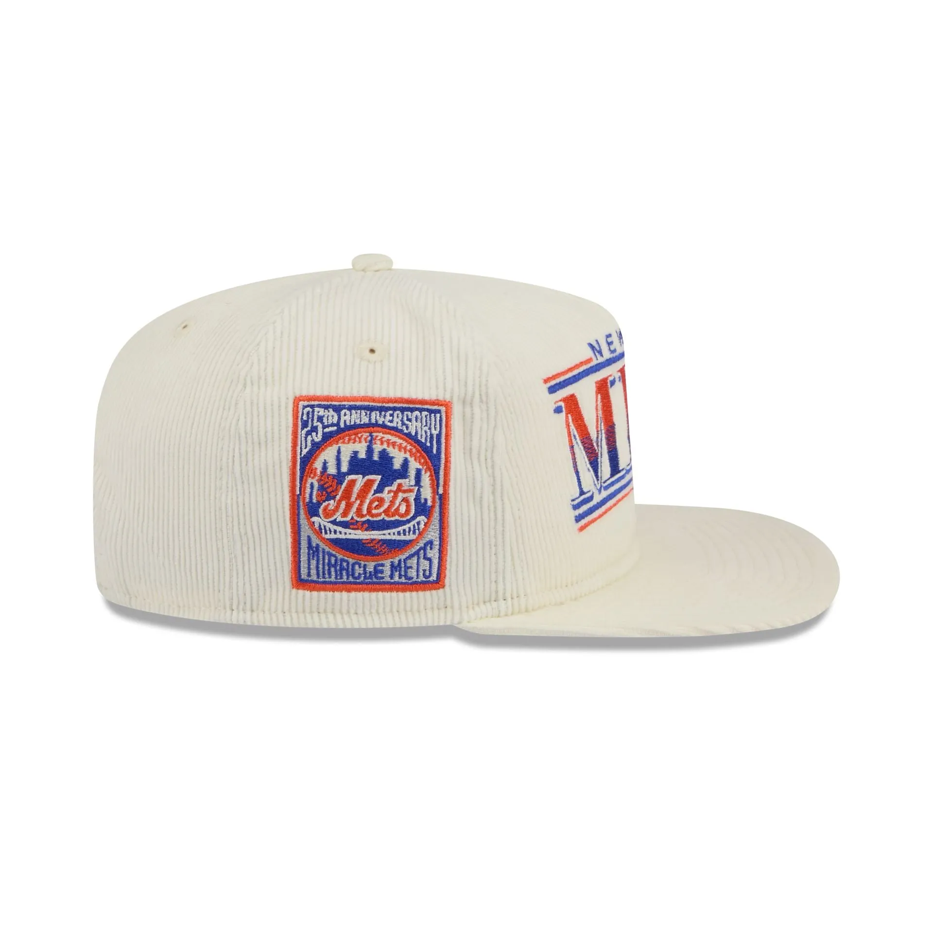 New York Mets Throwback Corduroy Golfer Hat sold by New Era product image thumbnail 4