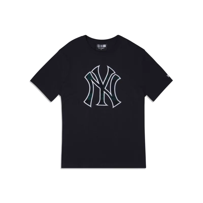 New York Yankees Plaid T-Shirt sold by New Era