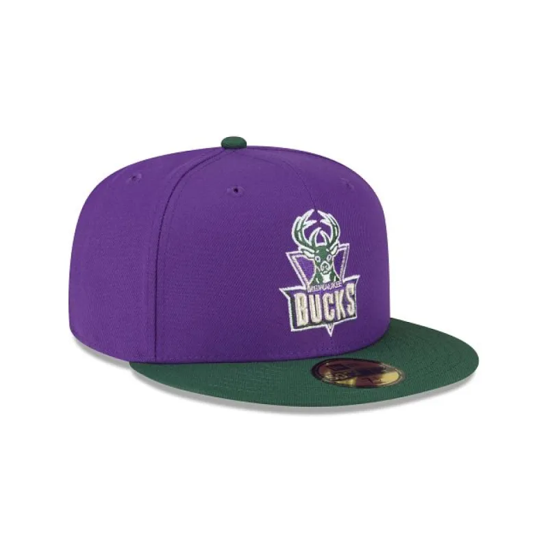 Milwaukee Bucks Classic Edition 59FIFTY Fitted Hat sold by New Era