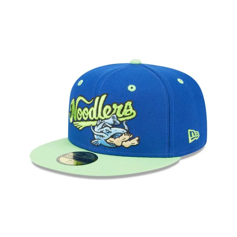Tulsa Drillers Theme Night Blue 59FIFTY Fitted Hat sold by New Era