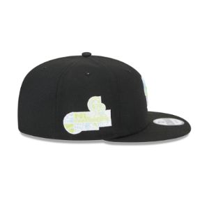 Colorado Rockies Color Pack Black 9FIFTY Snapback Hat sold by New Era