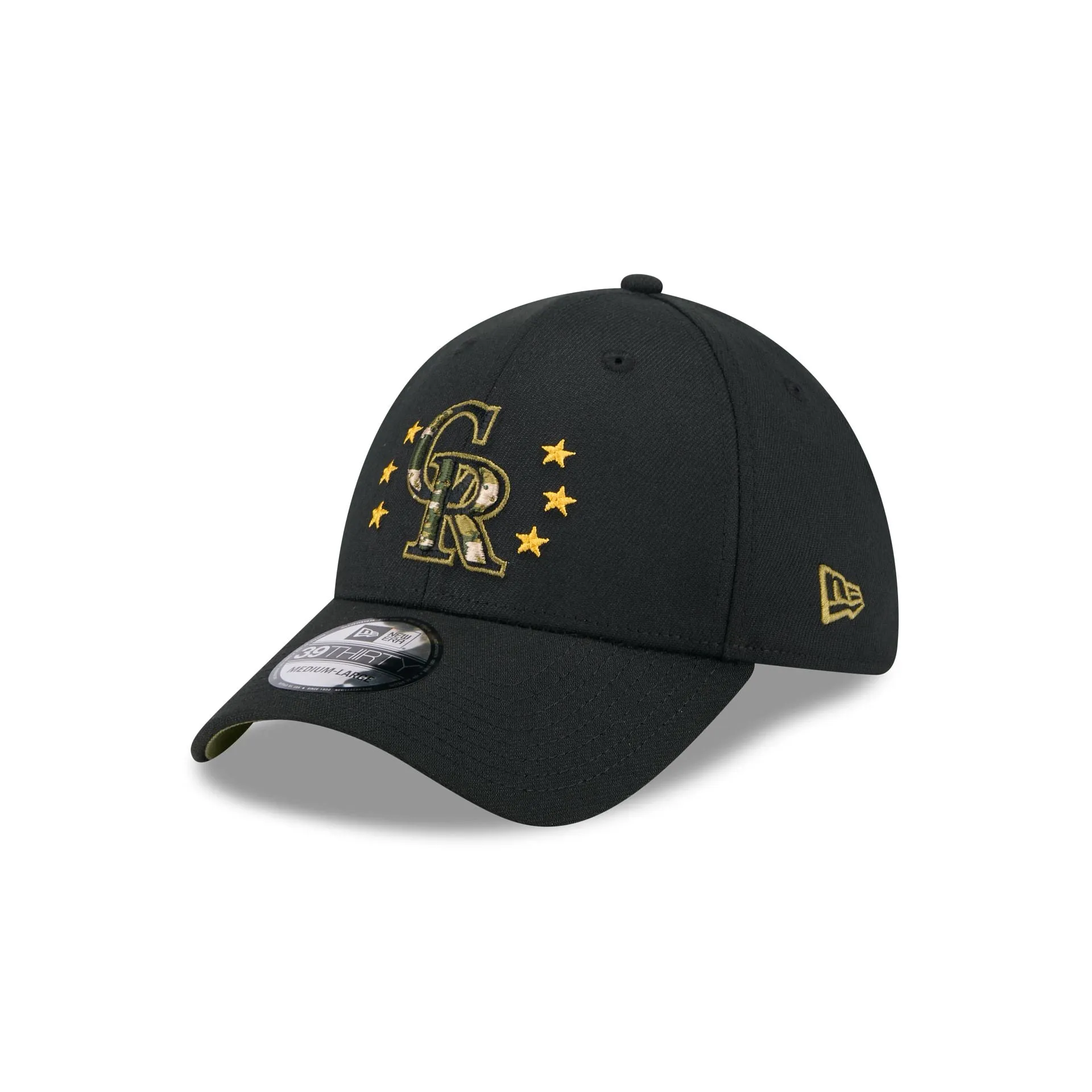 Colorado Rockies Armed Forces Day 2024 39THIRTY Stretch Fit Hat sold by New Era product image thumbnail 3