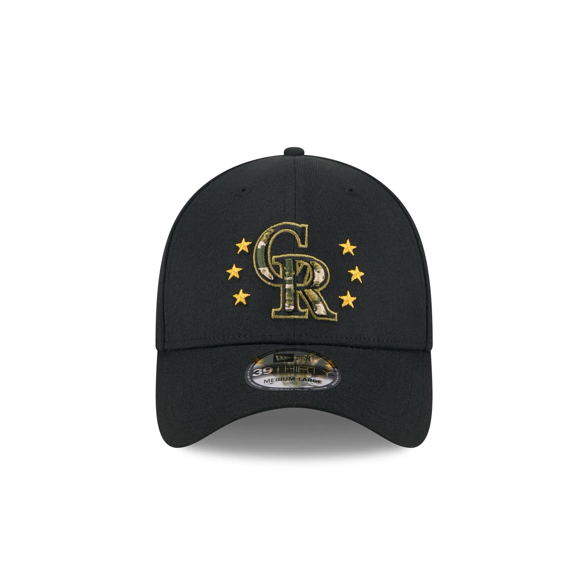 Colorado Rockies Armed Forces Day 2024 39THIRTY Stretch Fit Hat sold by New Era product image thumbnail 2