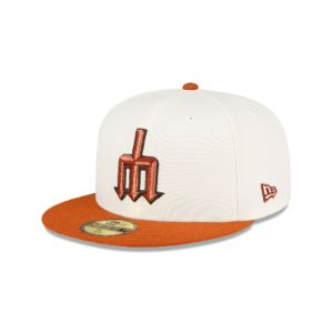 Just Caps Rust Orange Seattle Mariners 59FIFTY Fitted Hat sold by New Era