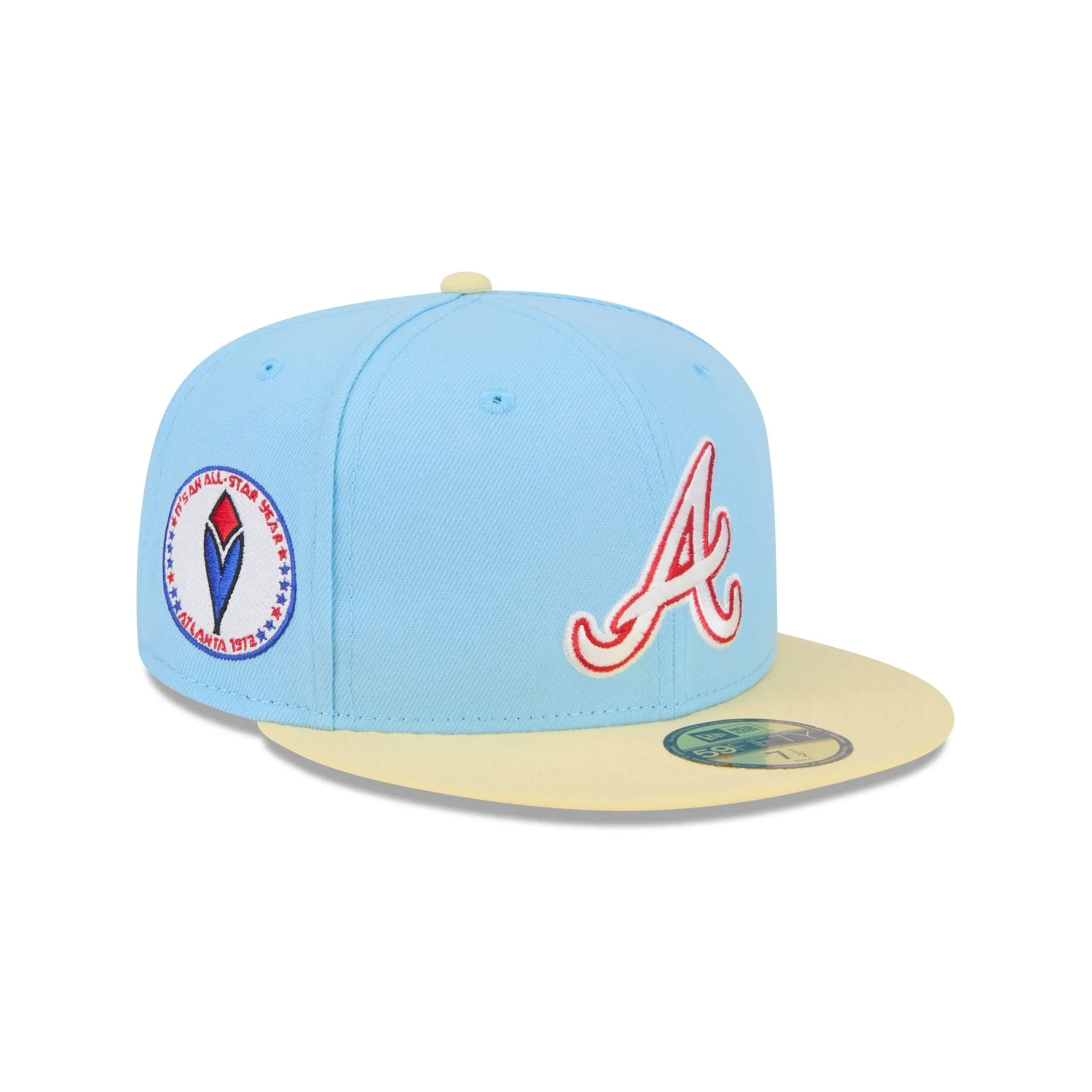 Atlanta Braves Doscientos Blue 59FIFTY Fitted Hat sold by New Era