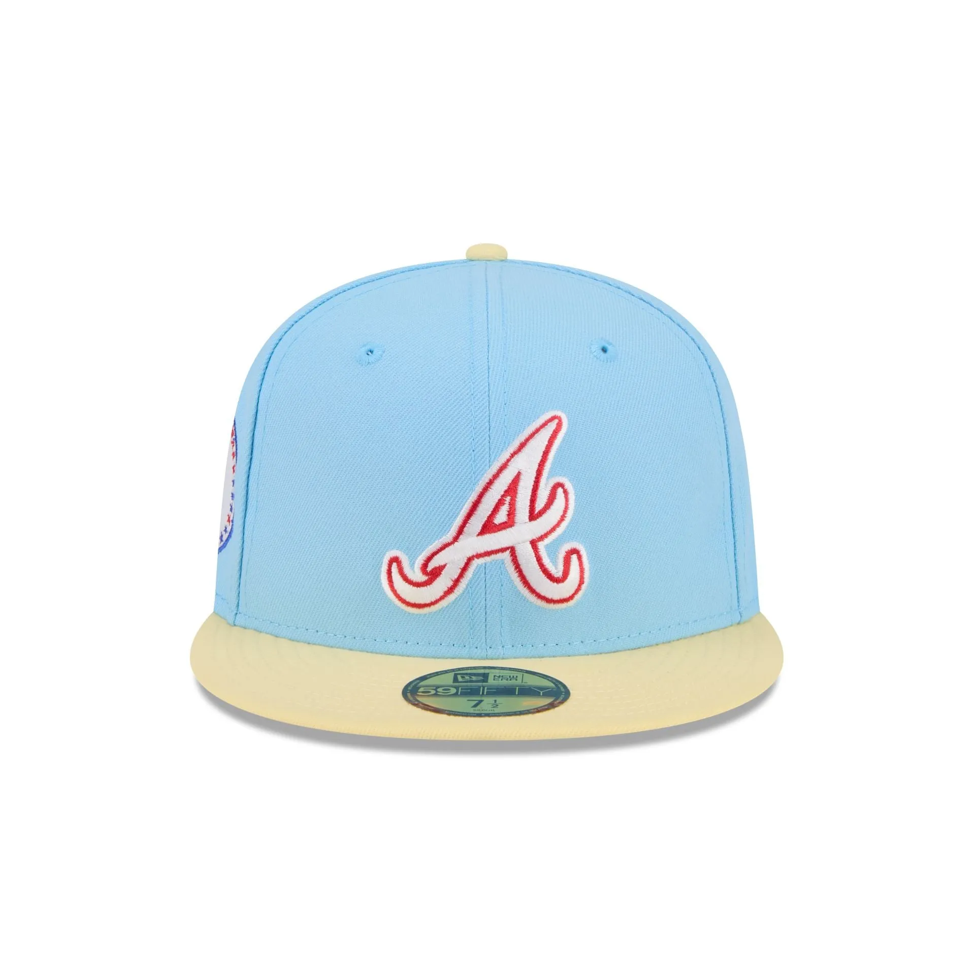 Atlanta Braves Doscientos Blue 59FIFTY Fitted Hat sold by New Era product image thumbnail 2