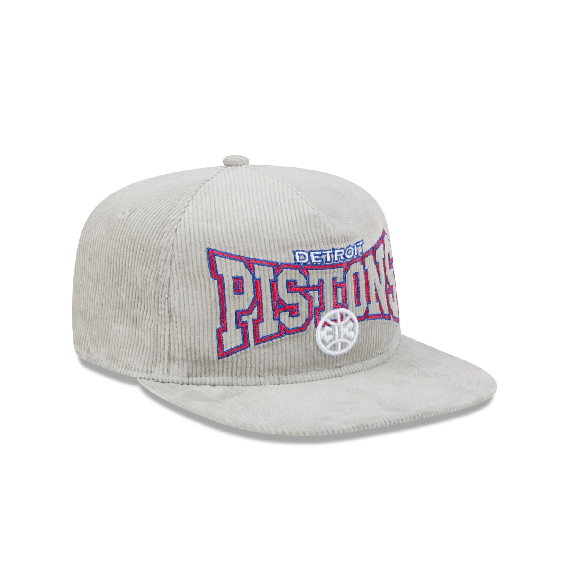 Detroit Pistons Gray Cord Golfer Hat sold by New Era product image thumbnail 3