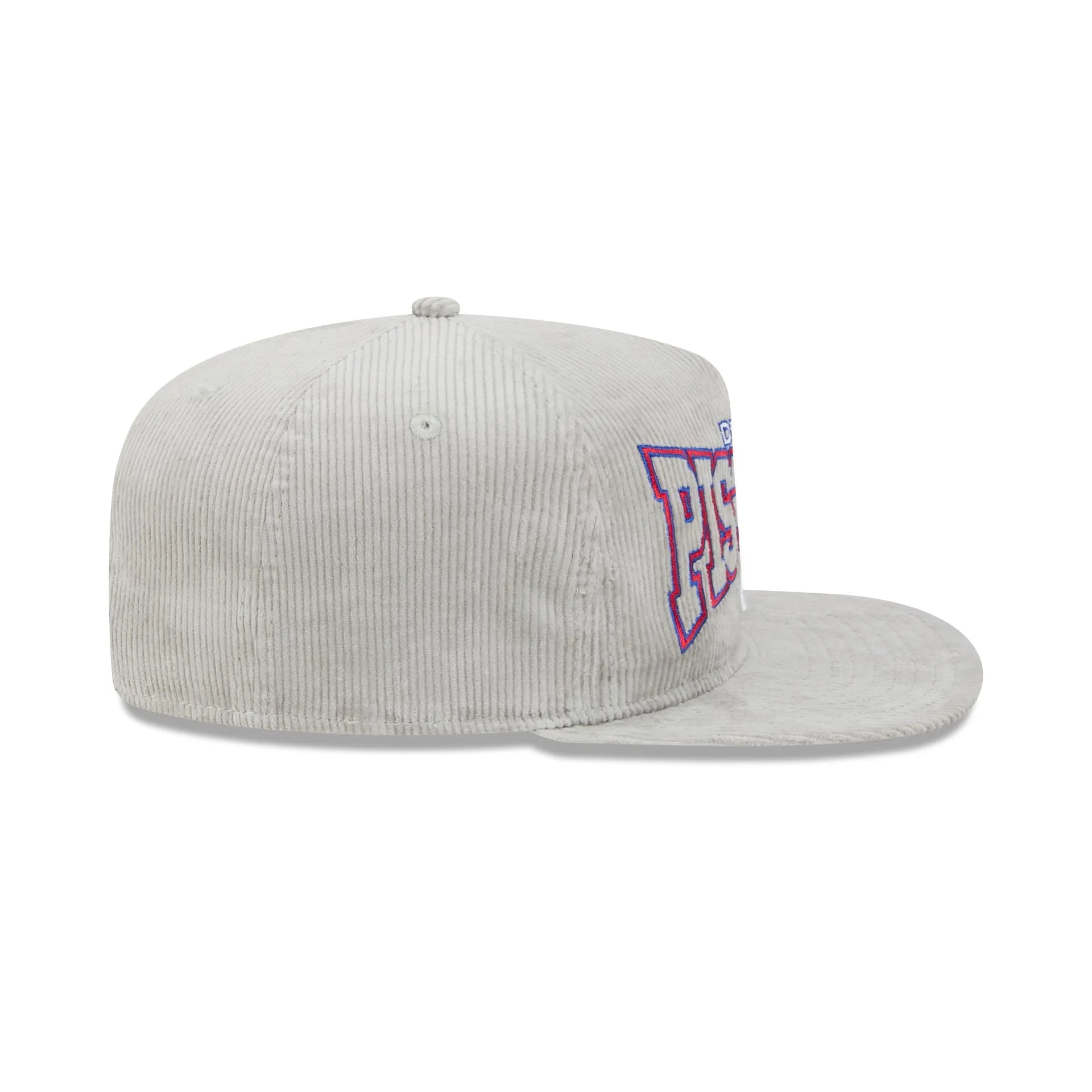 Detroit Pistons Gray Cord Golfer Hat sold by New Era product image thumbnail 5