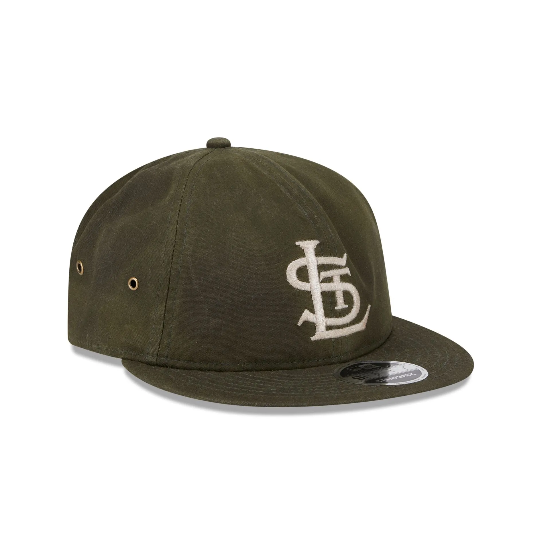 St. Louis Cardinals Rifle Green Retro Crown 9FIFTY Adjustable Hat sold by New Era product image thumbnail 3