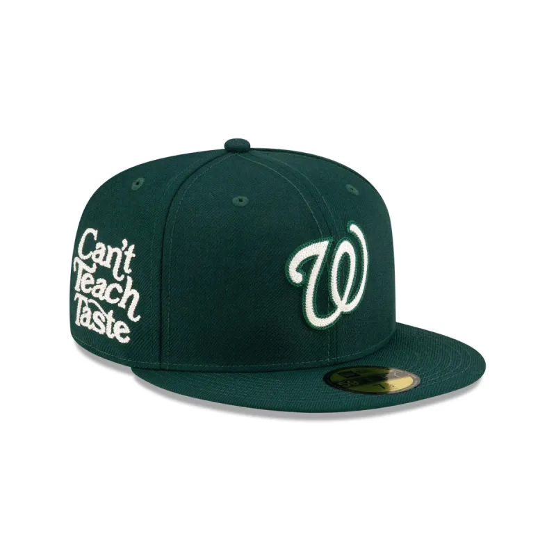 Washington Nationals Can’t Teach Taste 59FIFTY Fitted sold by New Era