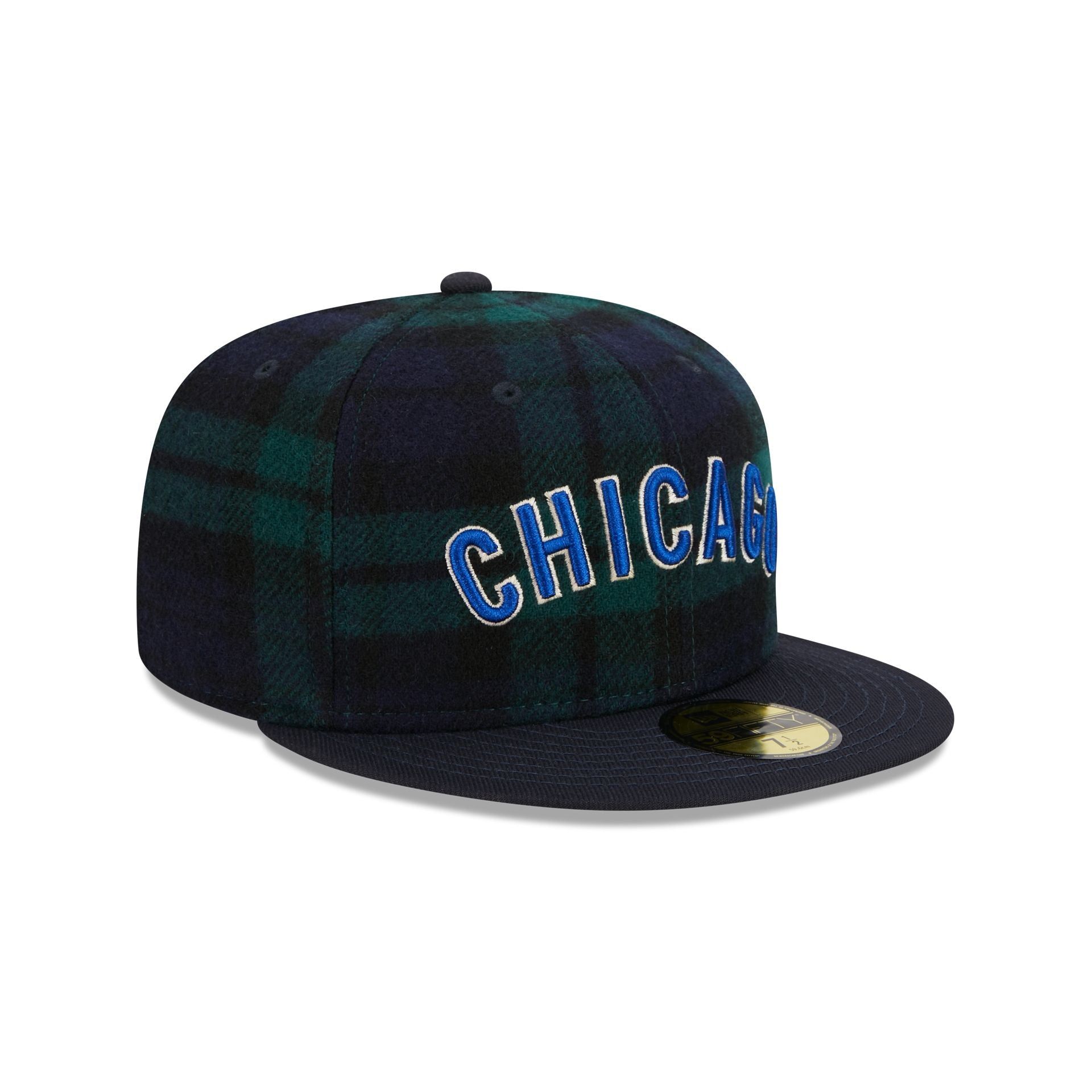 Chicago Cubs Plaid 59FIFTY Fitted Hat sold by New Era product image thumbnail 3