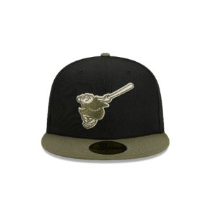 San Diego Padres Khaki Green 59FIFTY Fitted Hat sold by New Era