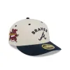 Atlanta Braves Vintage Stack Low Profile 59FIFTY Fitted Hat sold by New Era