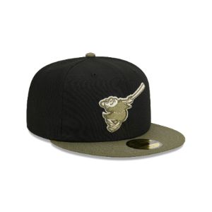 San Diego Padres Khaki Green 59FIFTY Fitted Hat sold by New Era