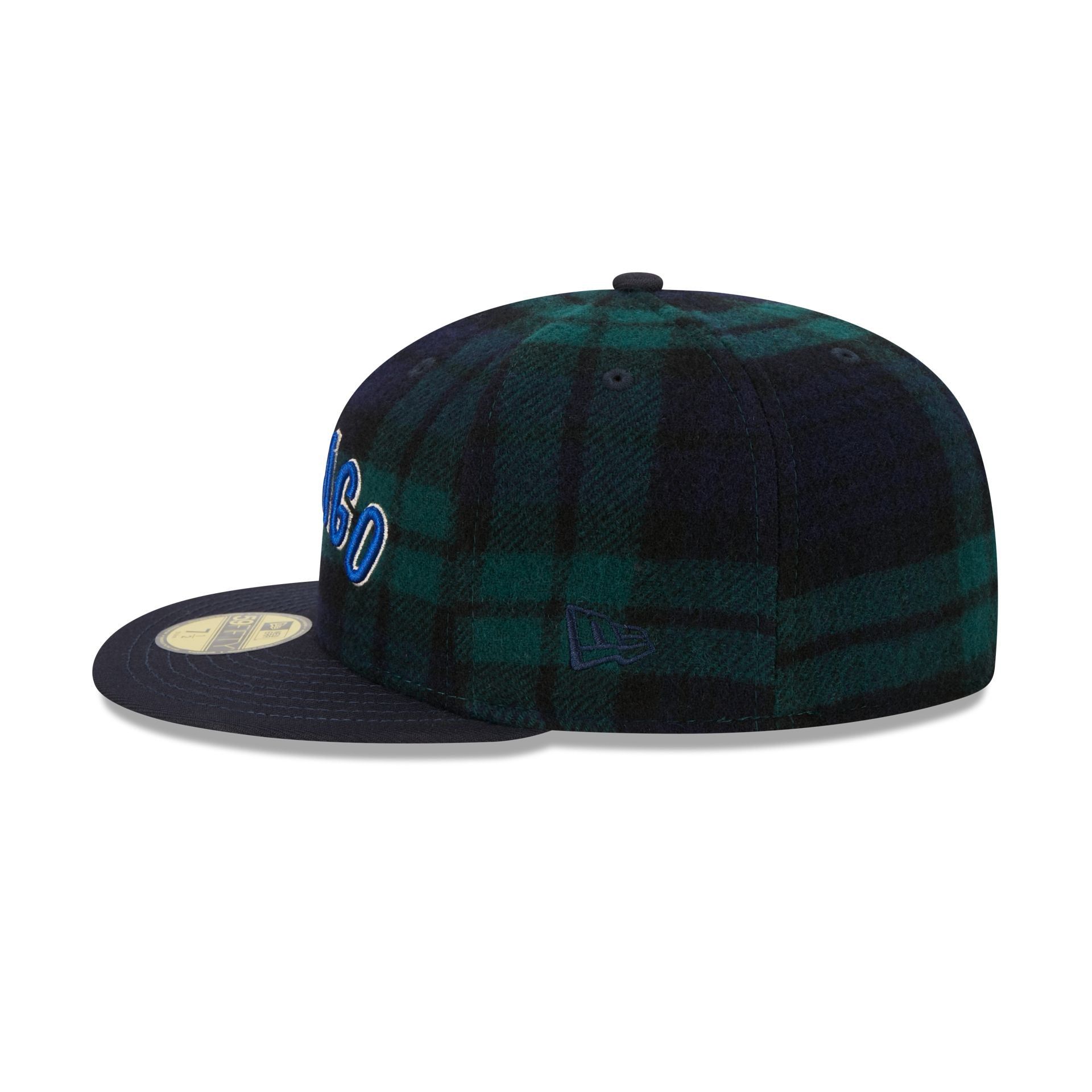 Chicago Cubs Plaid 59FIFTY Fitted Hat sold by New Era product image thumbnail 4