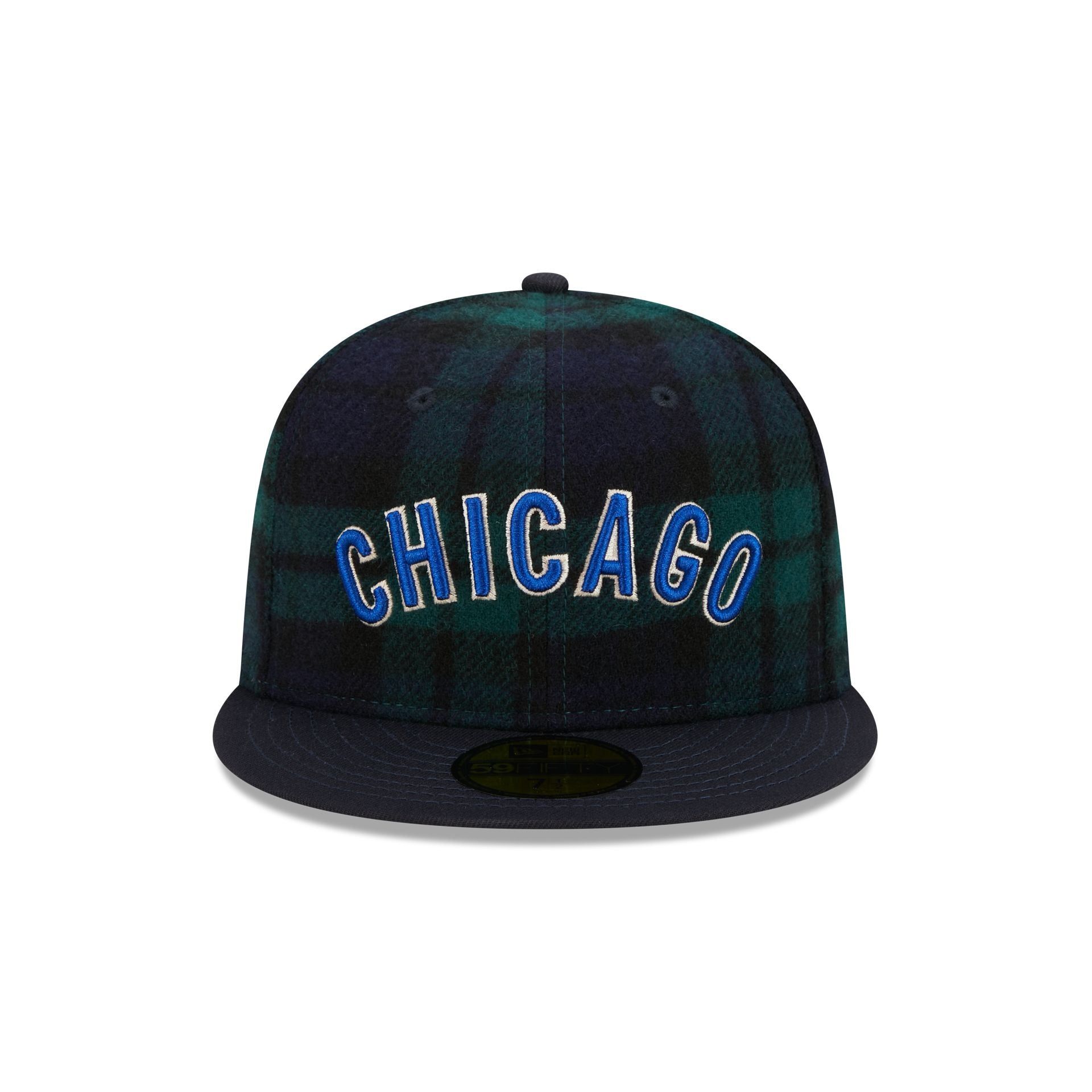 Chicago Cubs Plaid 59FIFTY Fitted Hat sold by New Era product image thumbnail 2