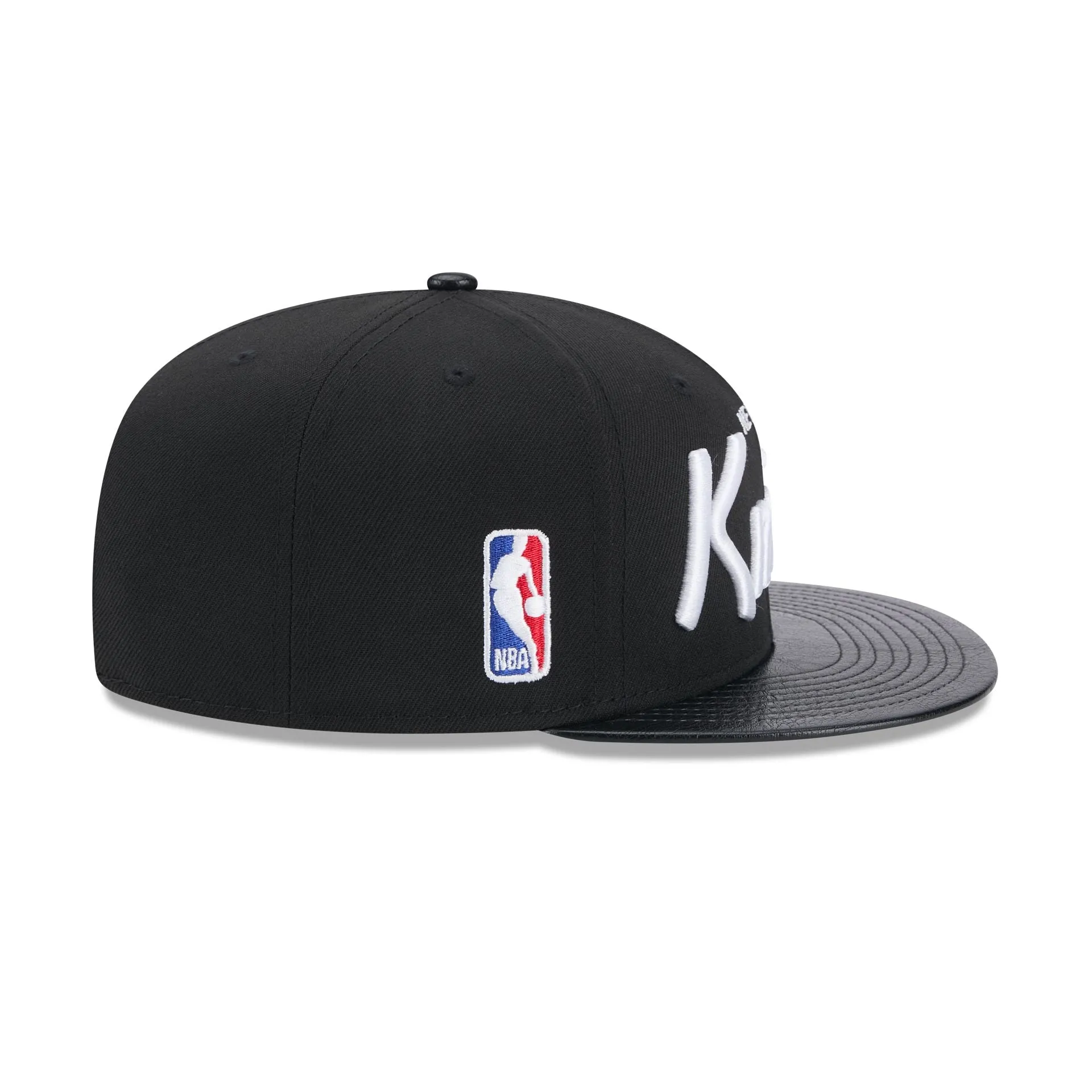 New York Knicks Faux Leather Visor 9FIFTY Snapback Hat sold by New Era product image thumbnail 5