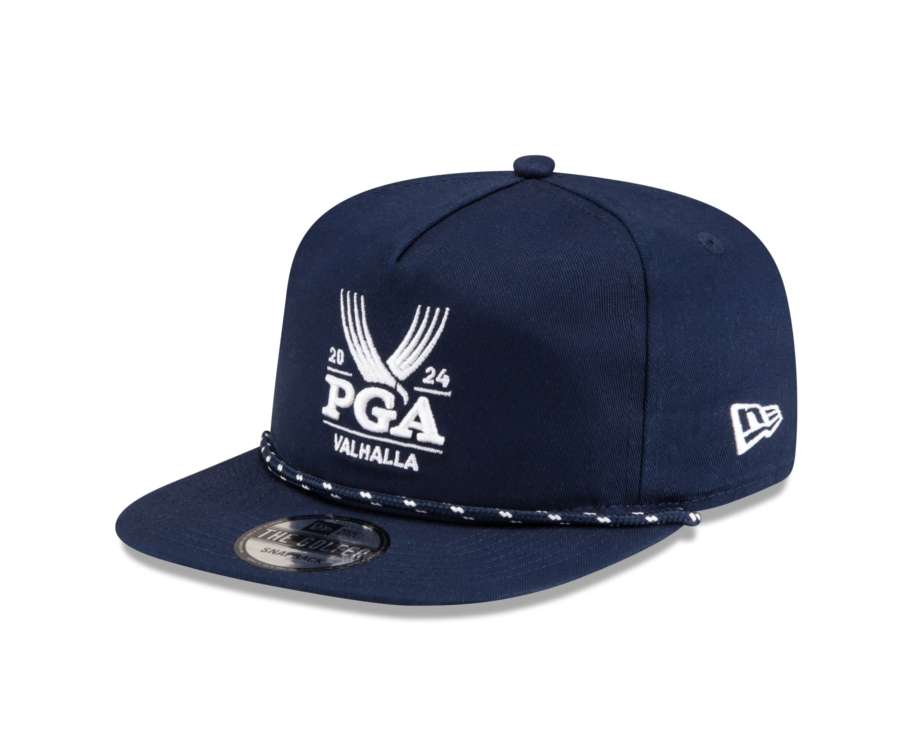 2024 PGA Championship Valhalla Navy Golfer Hat Snapback Hat sold by New Era
