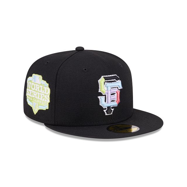 San Francisco Giants Color Pack Black 59FIFTY Fitted Hat sold by New Era