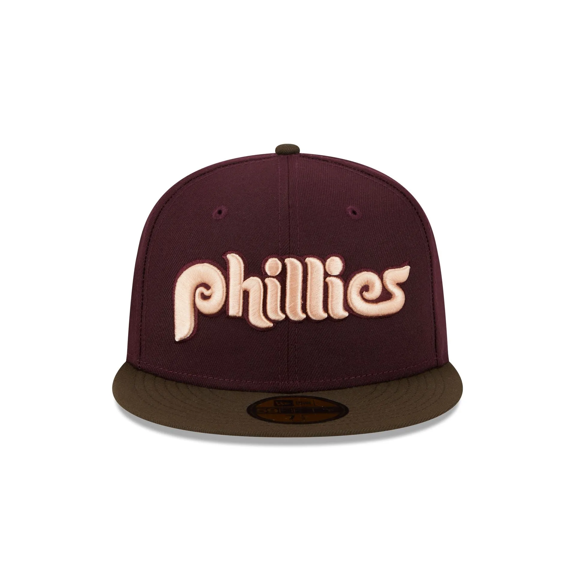 Philadelphia Phillies Berry Chocolate 59FIFTY Fitted Hat sold by New Era product image thumbnail 2