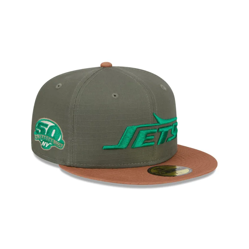 New York Jets Ripstop 59FIFTY Fitted Hat sold by New Era